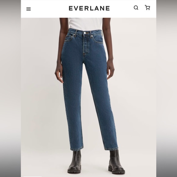 Brand New, Never Worn Everlane 90’s Cheeky Jeans - Picture 1 of 4